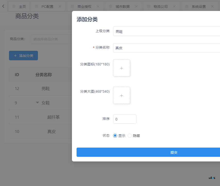 單商戶(hù) 和pro版 分類(lèi) 有問(wèn)題