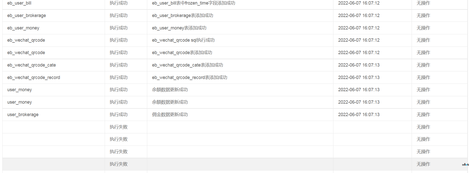 單商戶標(biāo)準(zhǔn)版V4.3.2升級4.4升級失敗